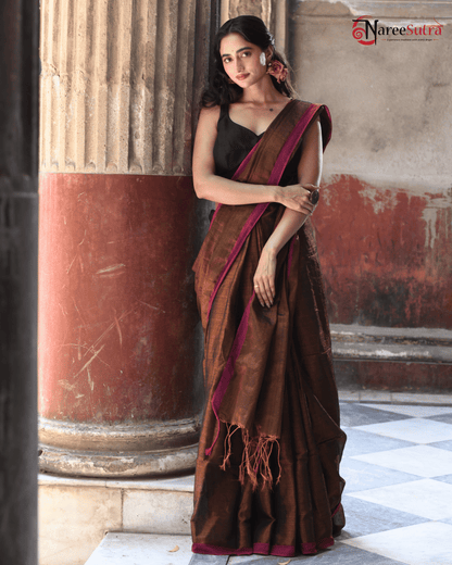 Copper Shine (Tissue SAREE)