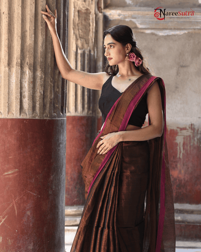 Copper Shine (Tissue SAREE)