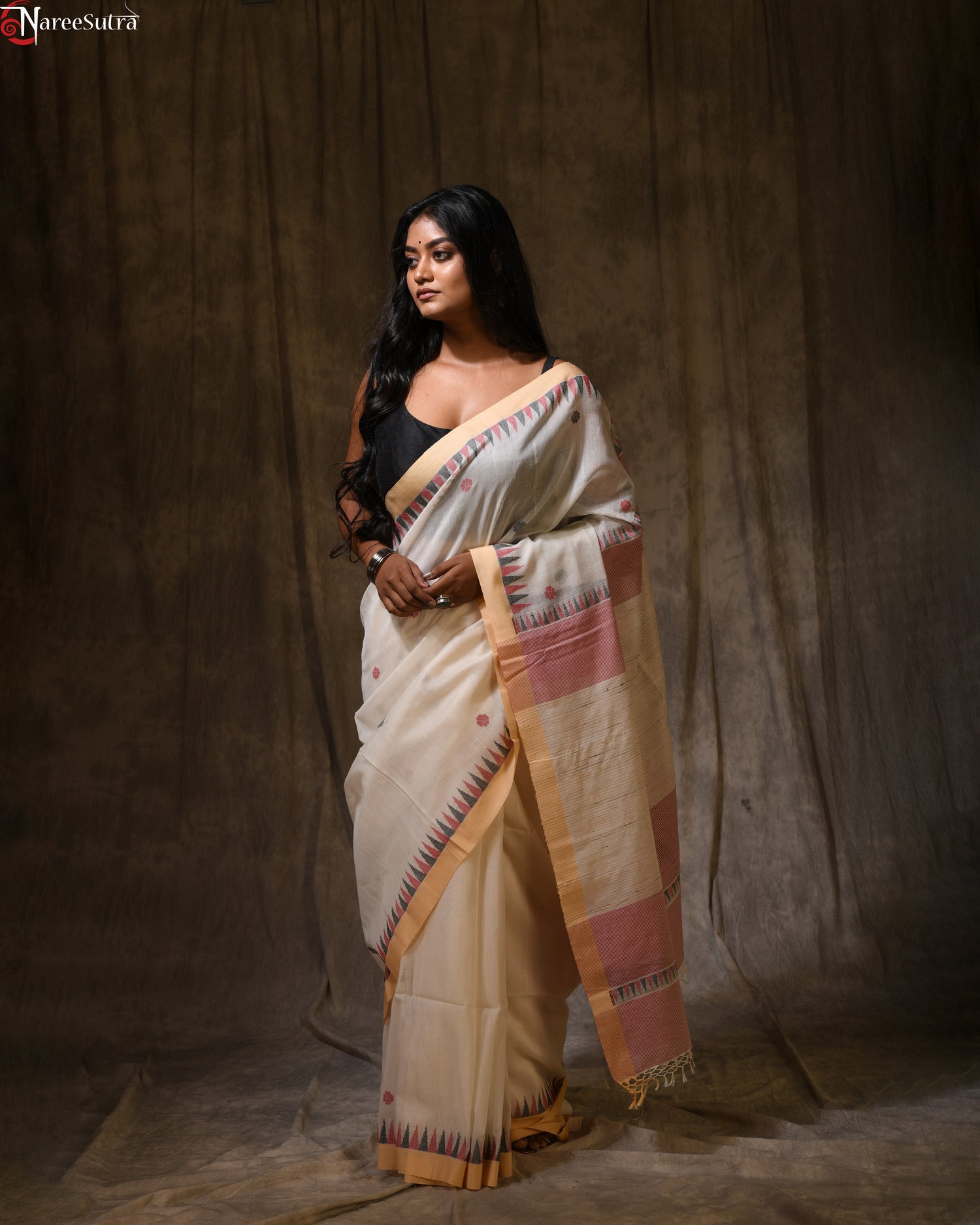 Malancha (Handwoven Cotton Saree)