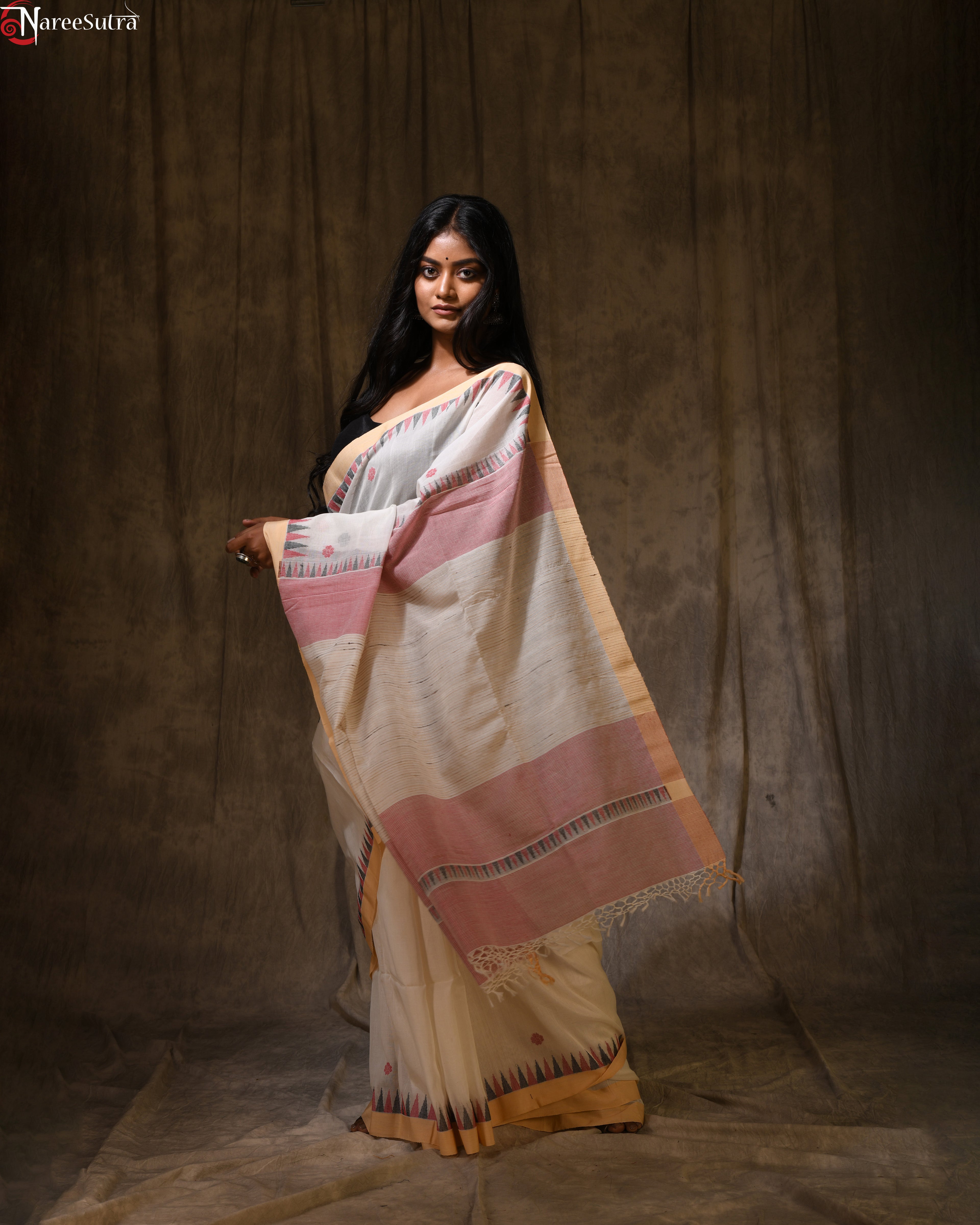 Malancha (Handwoven Cotton Saree)