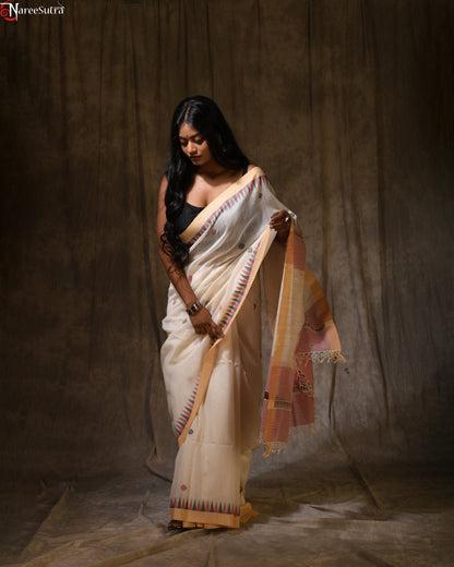 Malancha (Handwoven Cotton Saree)