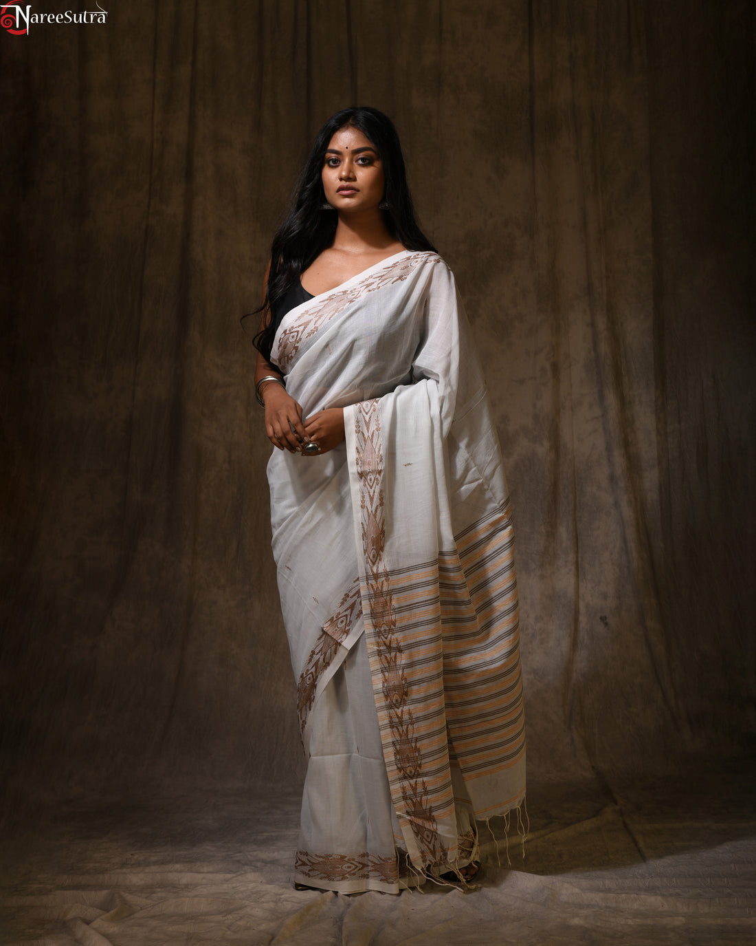 Chokher Bali (Handwoven Pure Cotton Saree)