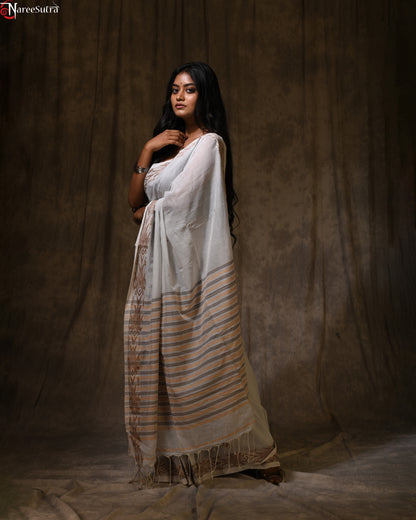 Chokher Bali (Handwoven Pure Cotton Saree)