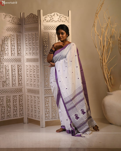 Gora (Handwoven Pure Cotton Saree)