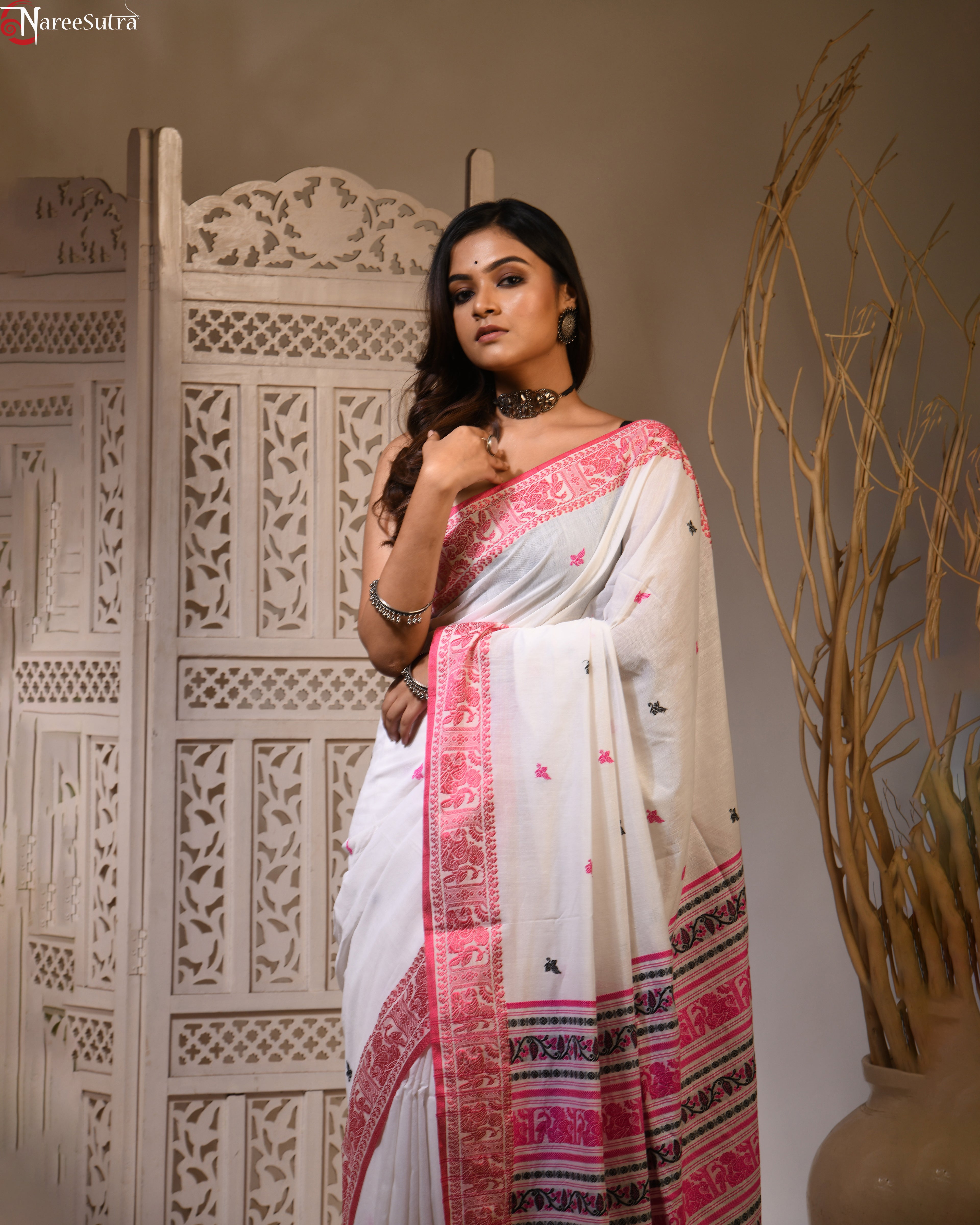 Trishata Nayana (Mekhla Pure Cotton Saree)