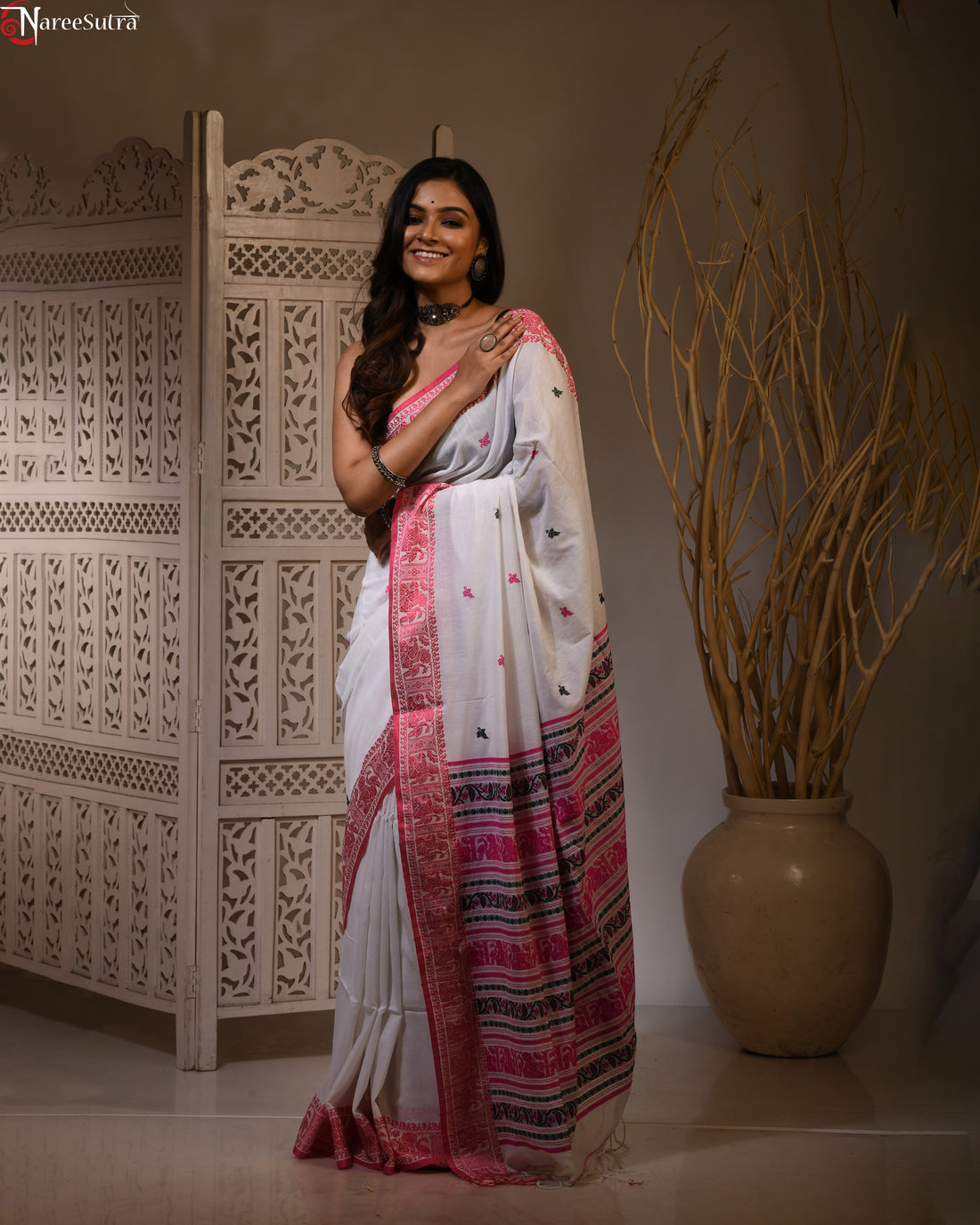 Trishata Nayana (Mekhla Pure Cotton Saree)