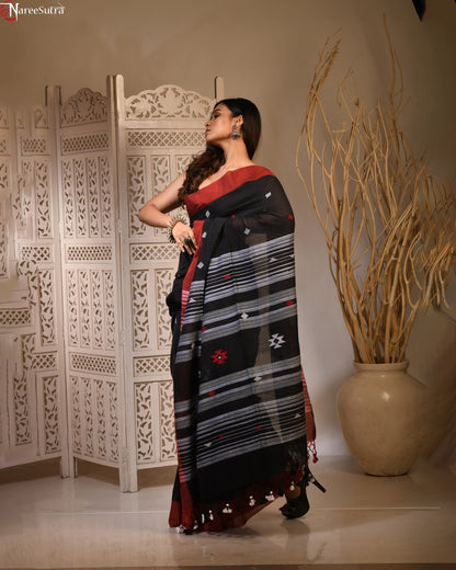 Krishnokoli (Pure Cotton Saree)