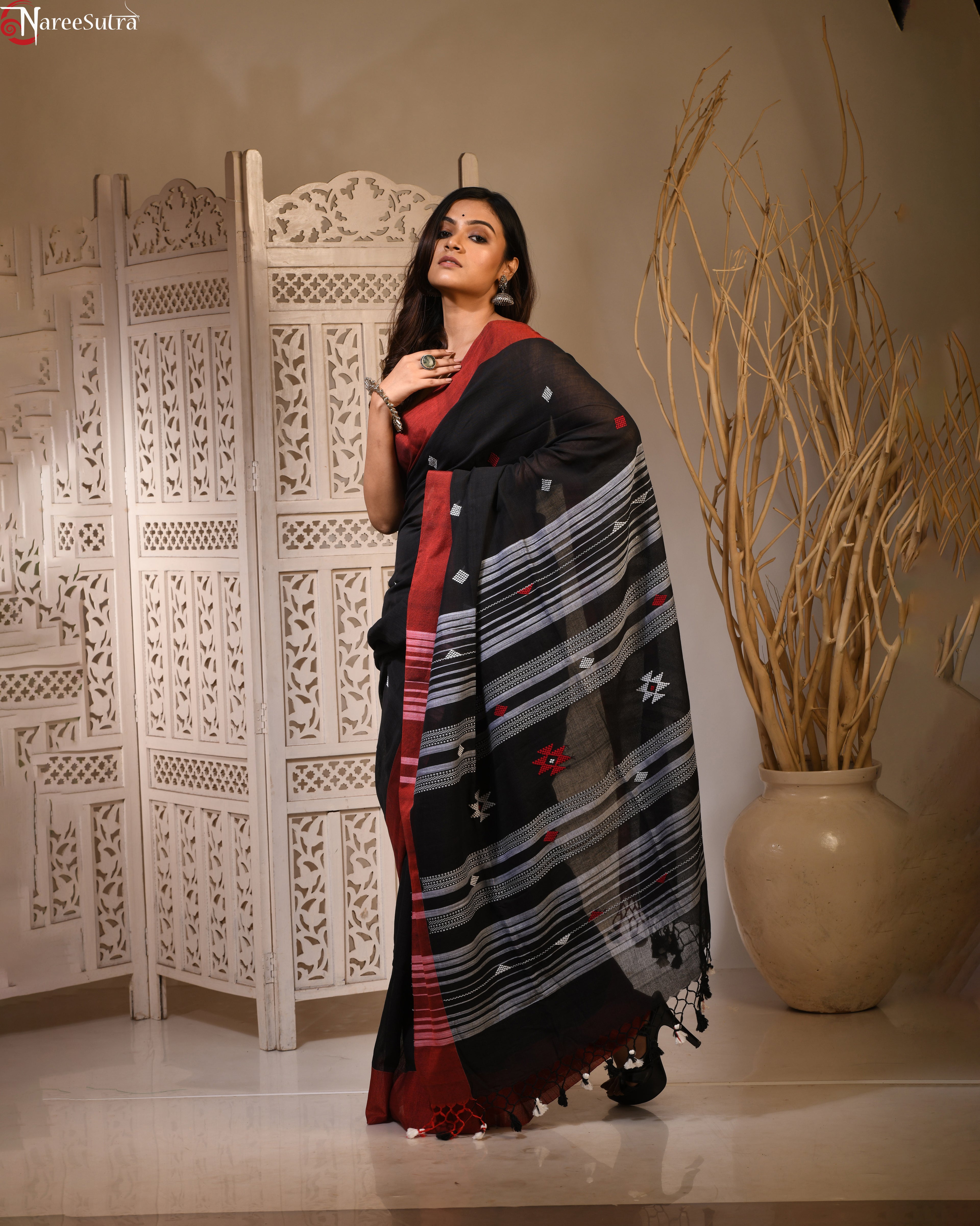 Krishnokoli (Pure Cotton Saree)