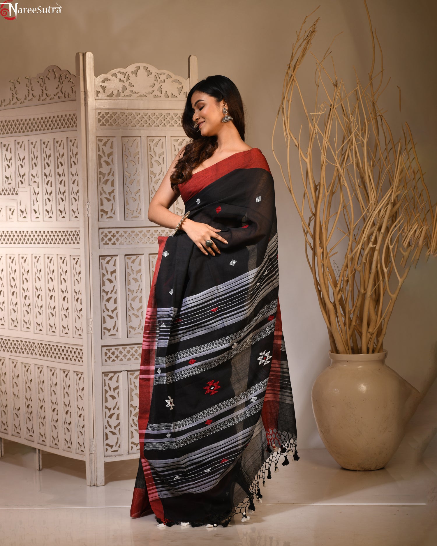 Krishnokoli (Pure Cotton Saree)