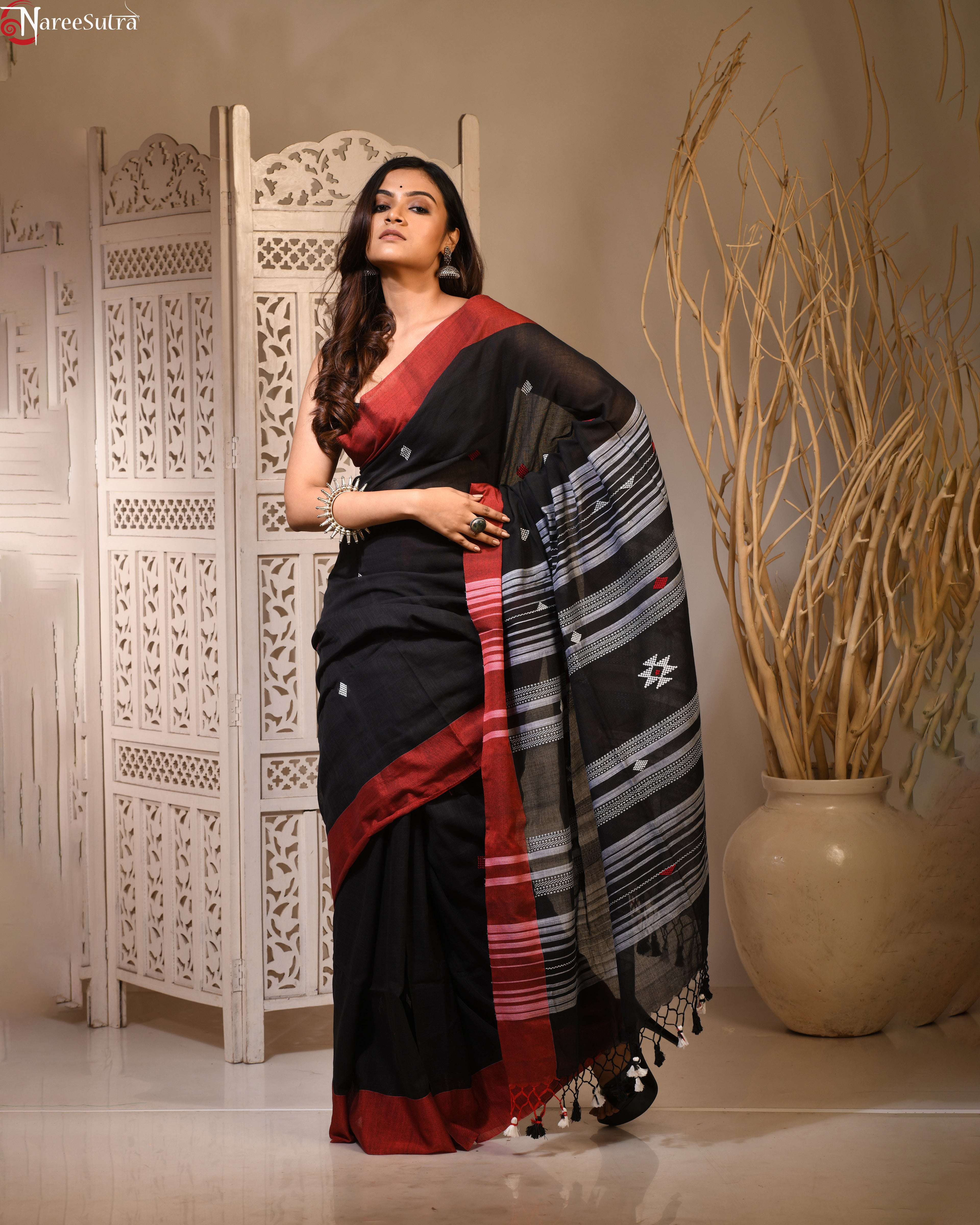 Krishnokoli (Pure Cotton Saree)