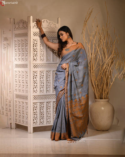 Kusumahar (Pure Cotton Jamdani Saree)