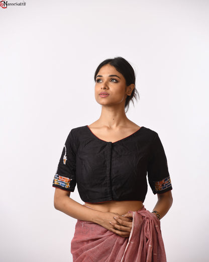 Haate Tana Rickshaw Batik Blouse