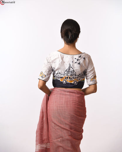 Taxi Batik Cotton Blouse