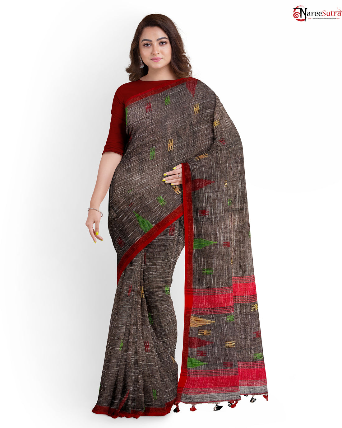 Dhushor Bela (Cotton SAREE)