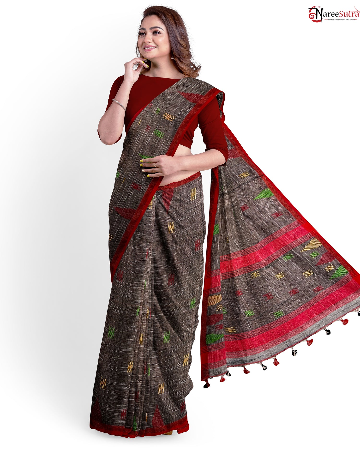 Dhushor Bela (Cotton SAREE)