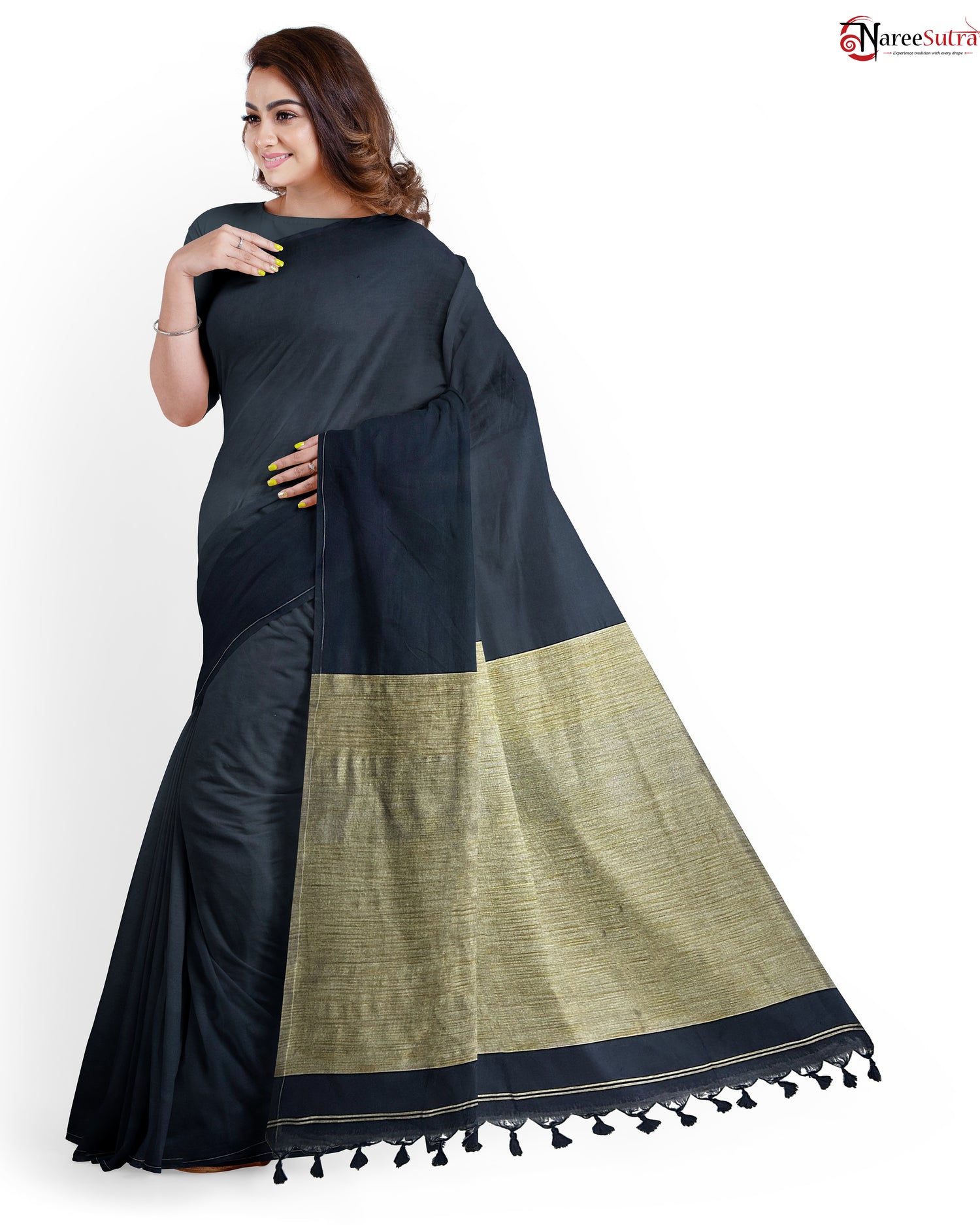 Kaalo Bole Gayer Lok (Cotton SAREE)