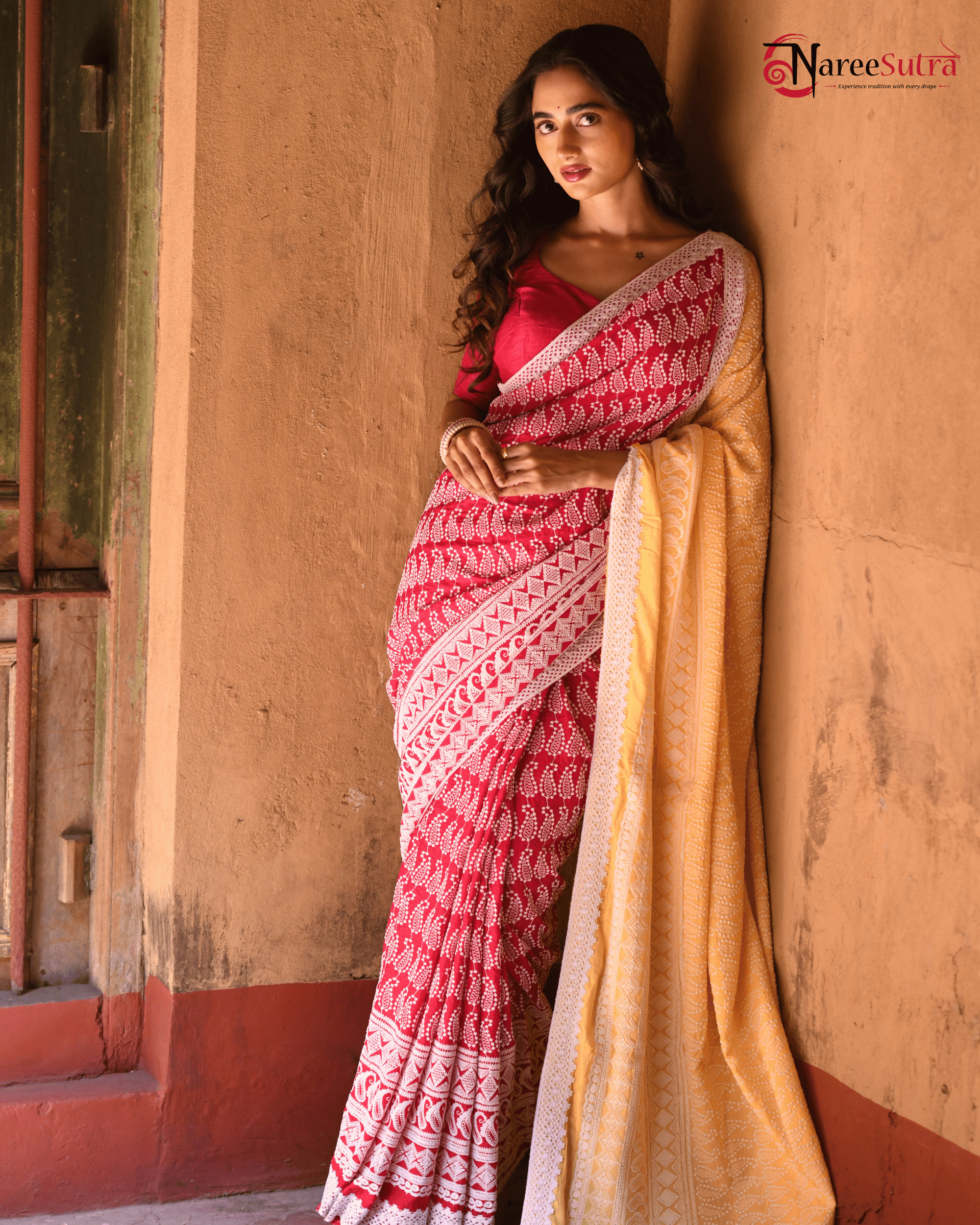 Lohori (Chikankari SAREE)