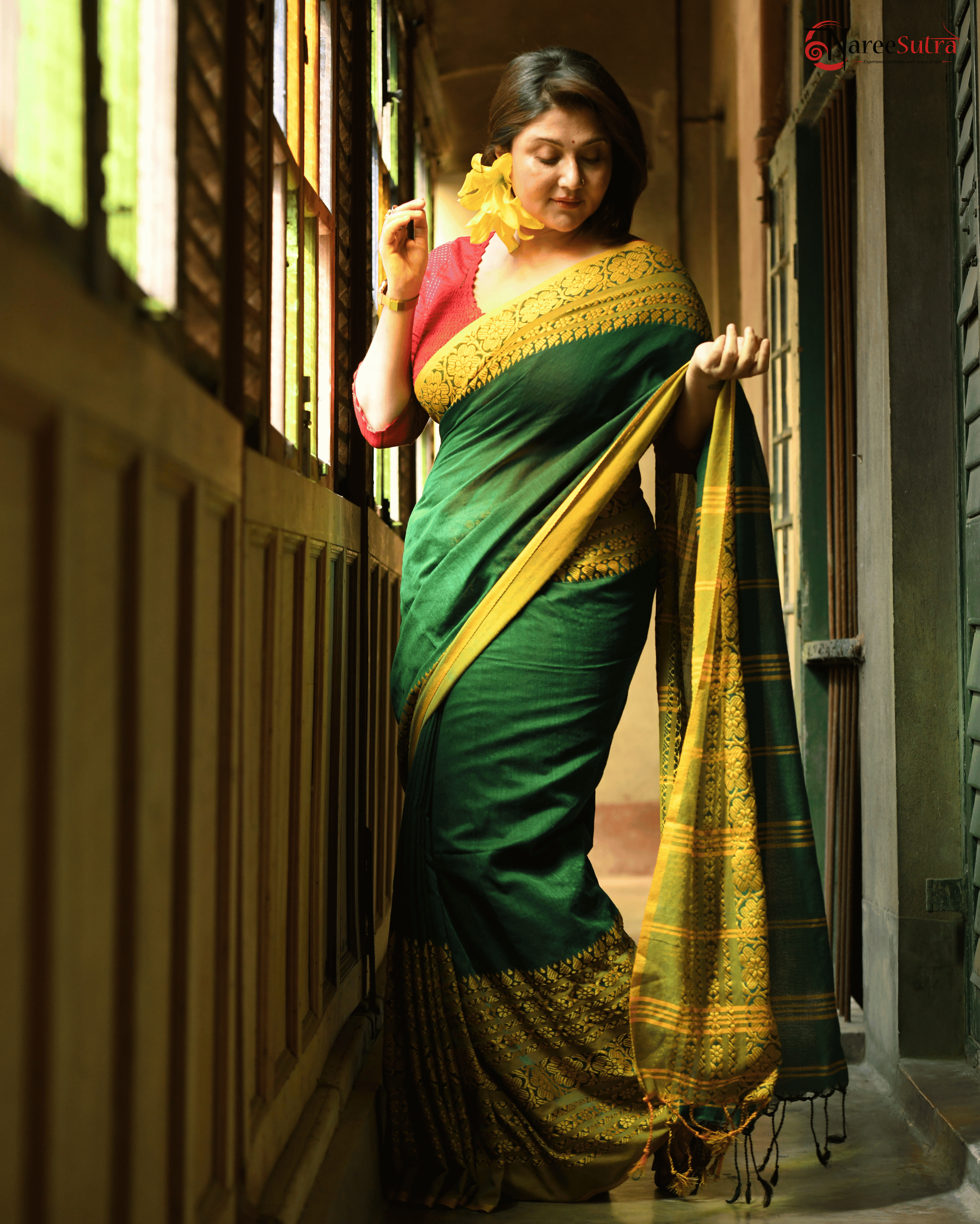 Ogo Bideshini (Cotton SAREE)