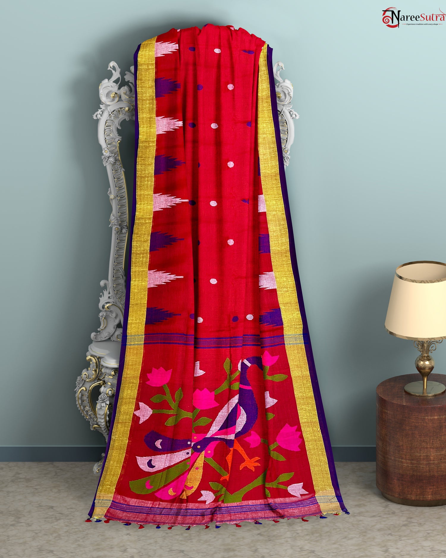 Pekhom (Linen SAREE)