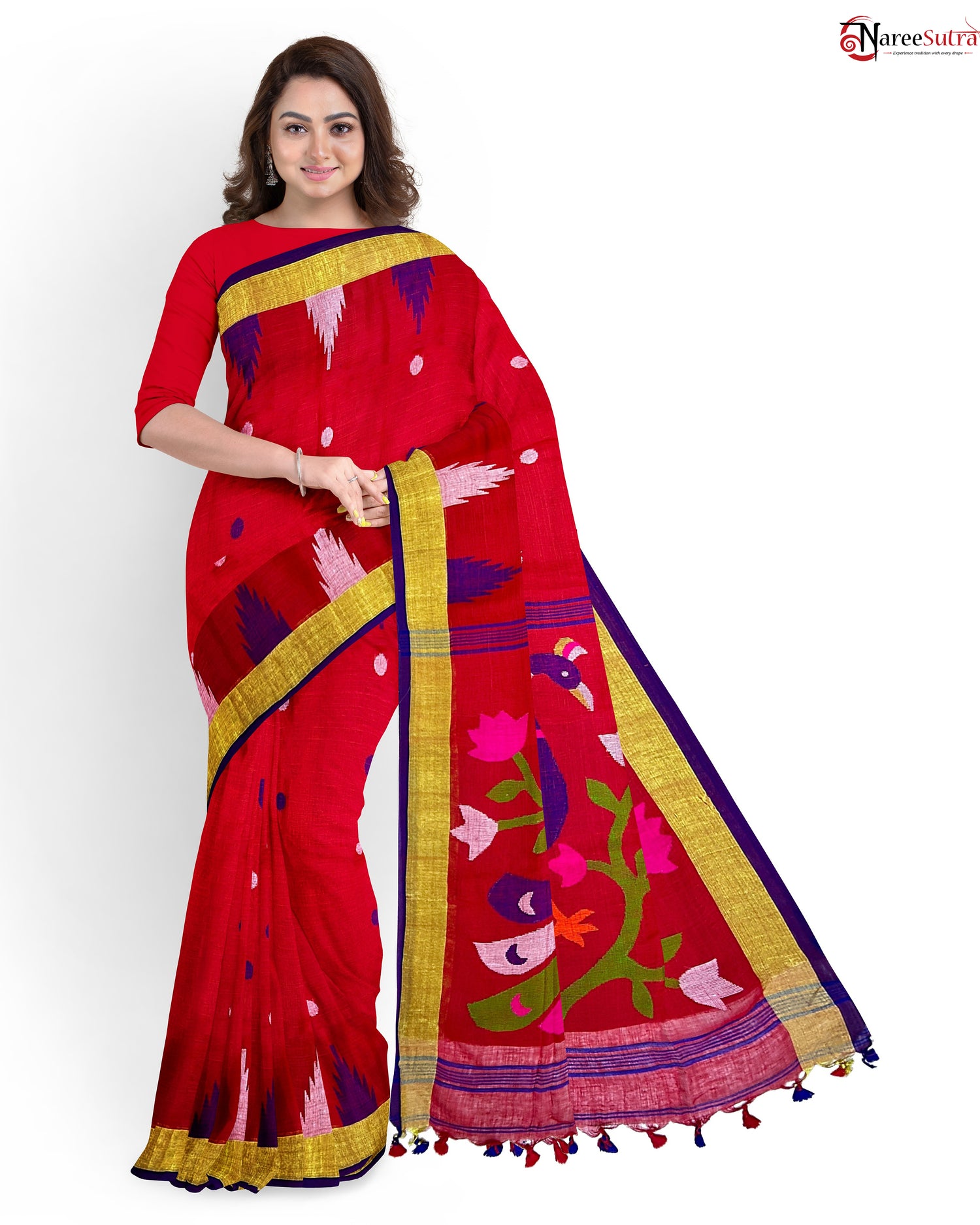 Pekhom (Linen SAREE)