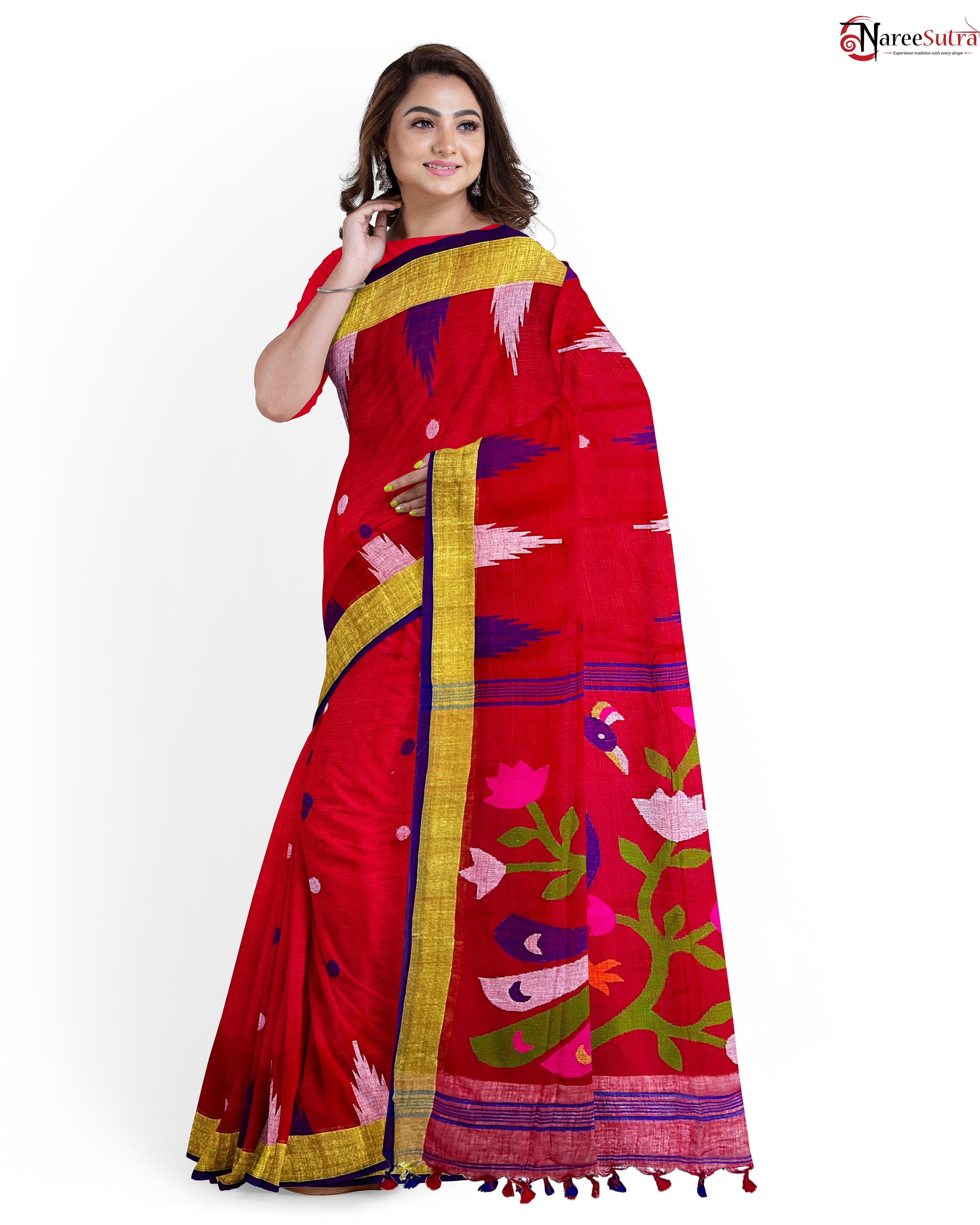 Pekhom (Linen SAREE)