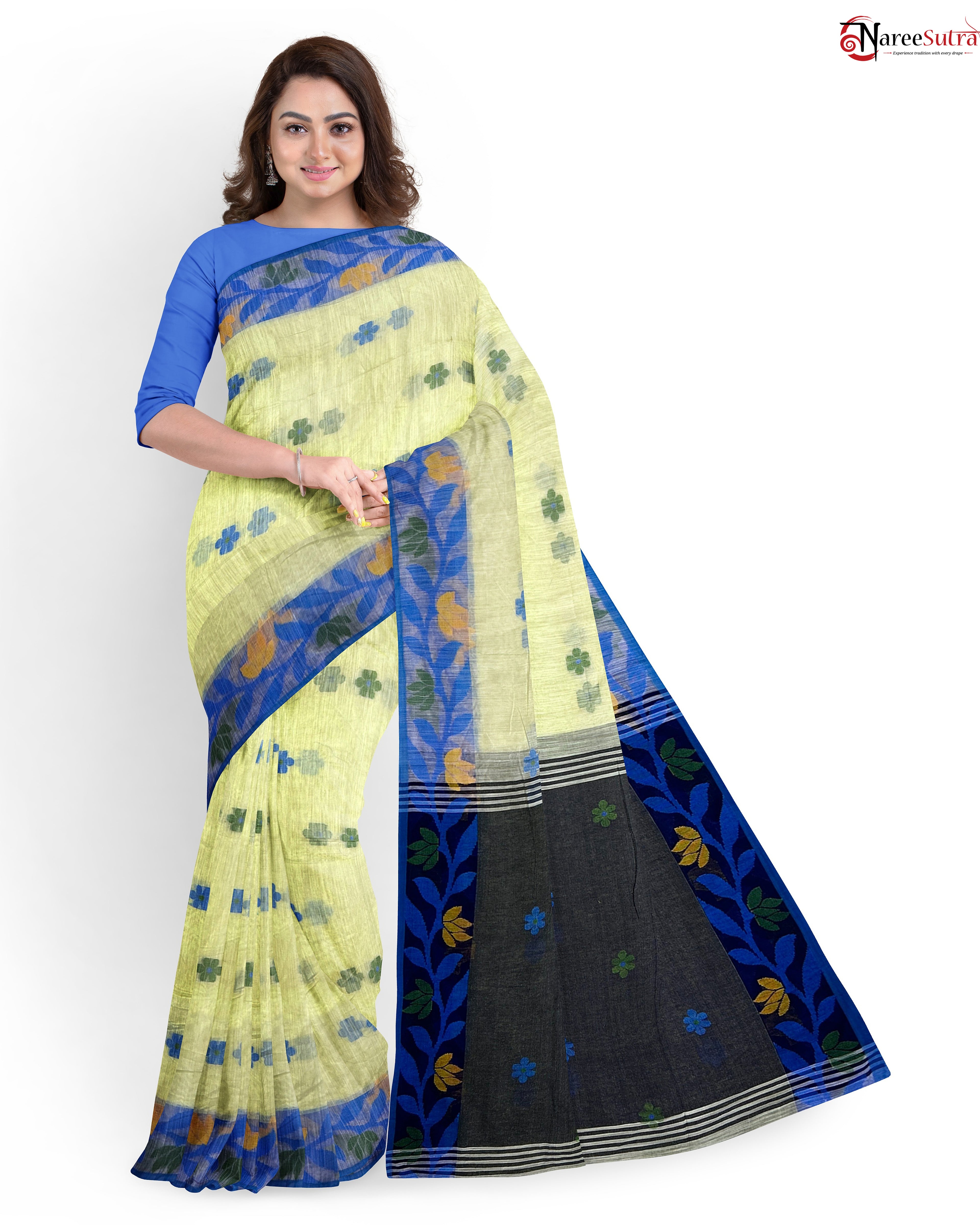 Phule Phule Dhole Dhole (Cotton SAREE)