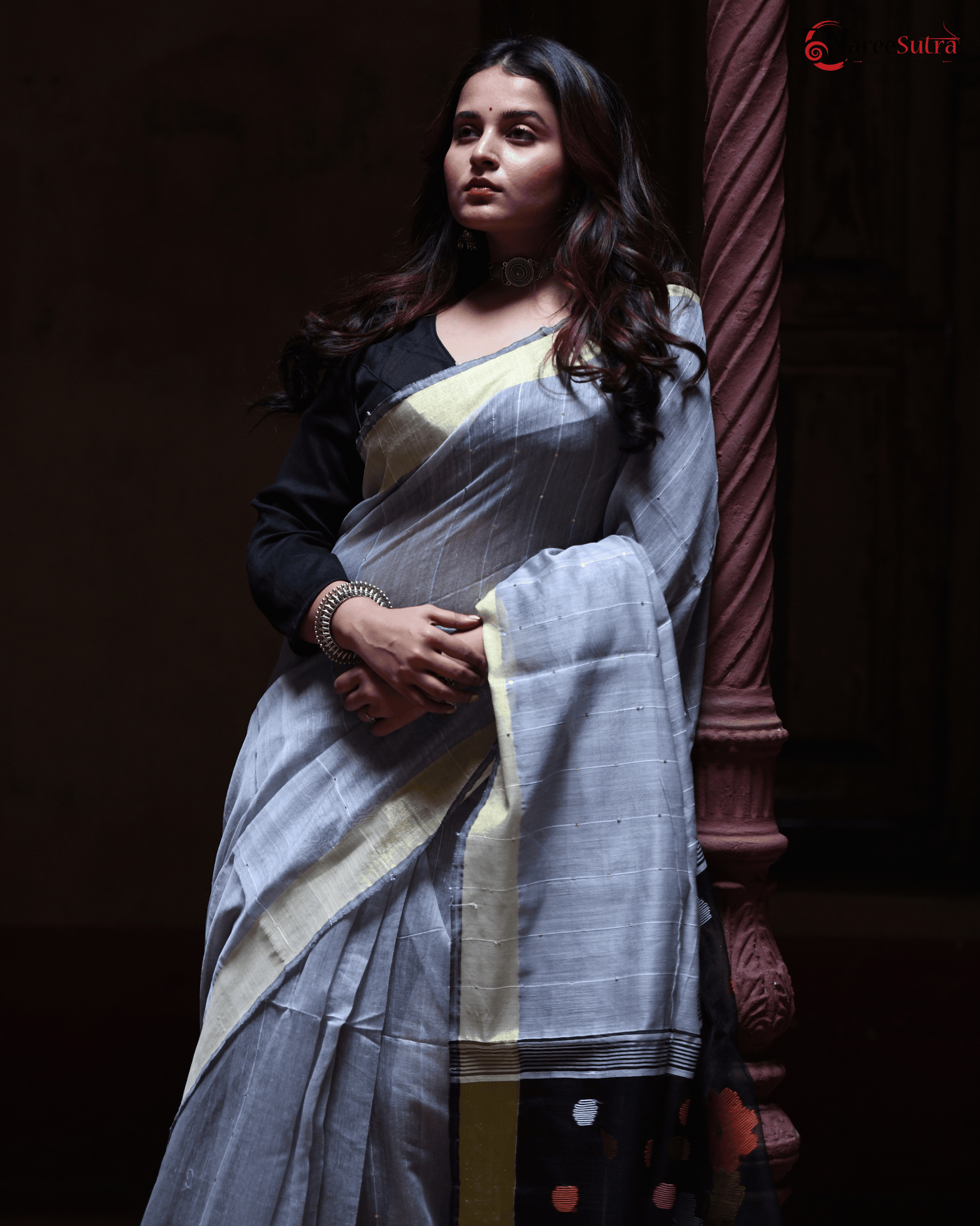 Phulero Bone (Muslin SAREE)