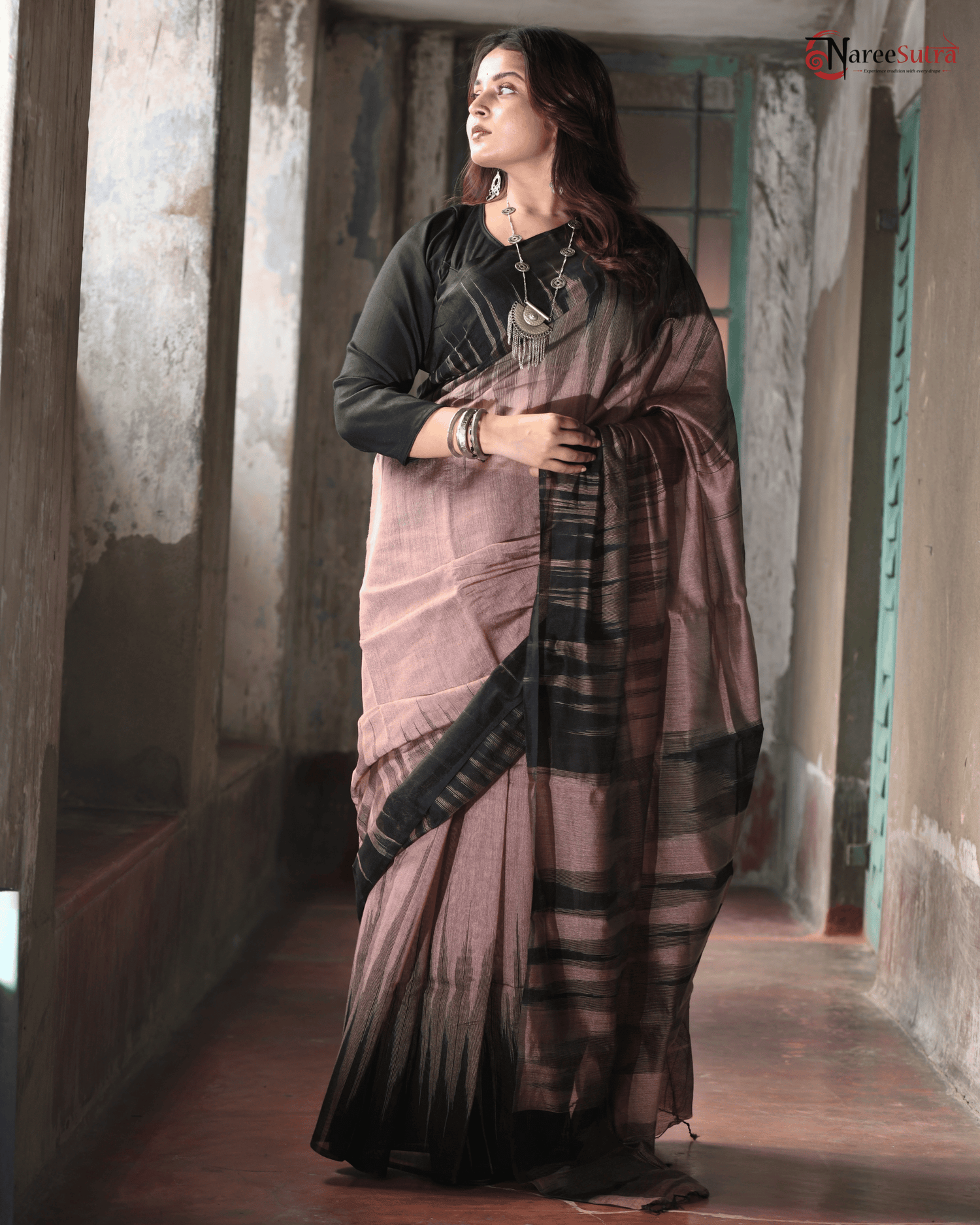 Pranaya Kusum (Ikkat SAREE)