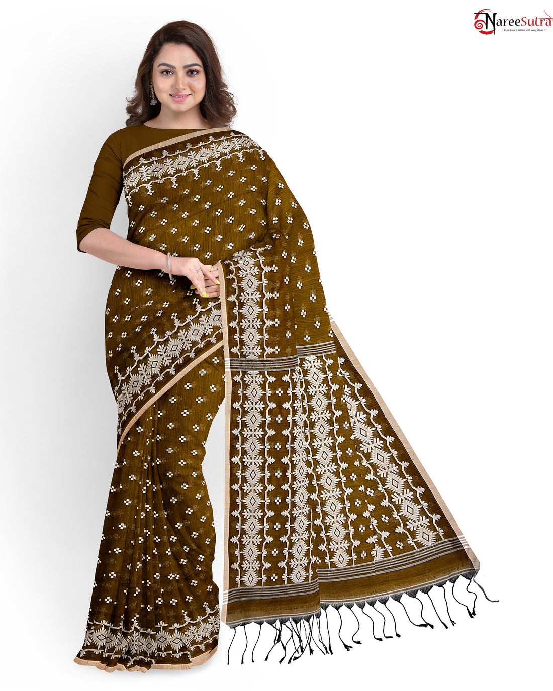 Rongero Agun (Cotton SAREE)