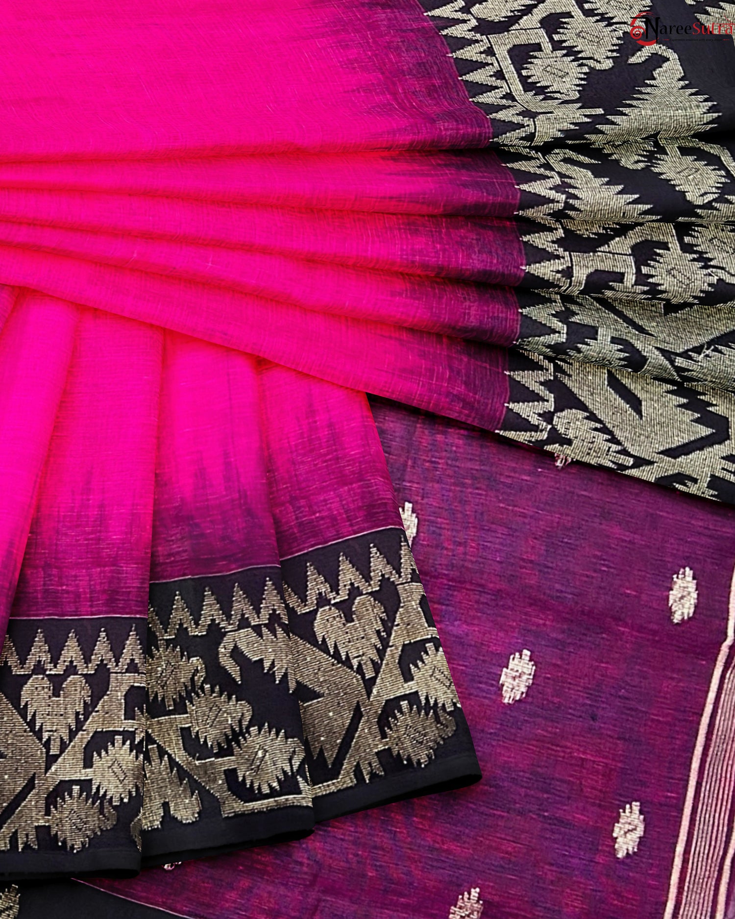 Saanjh Bela Te (Linen SAREE)