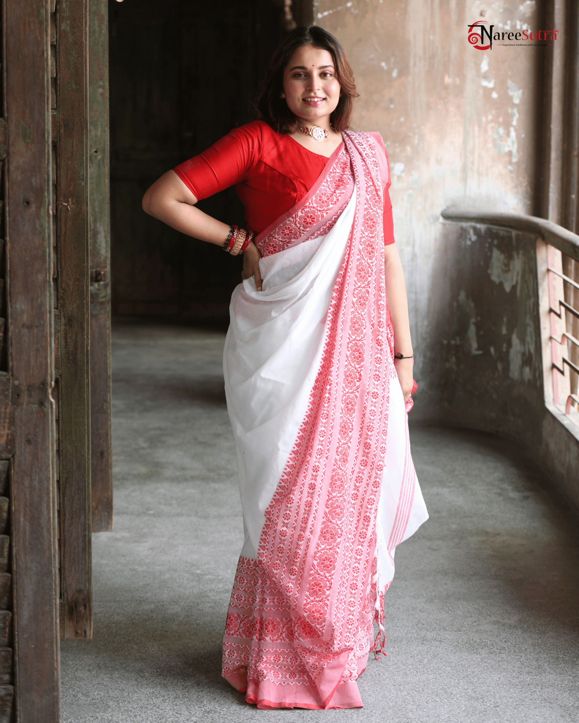 Sopne Dakha Rajkonnye (Cotton SAREE)