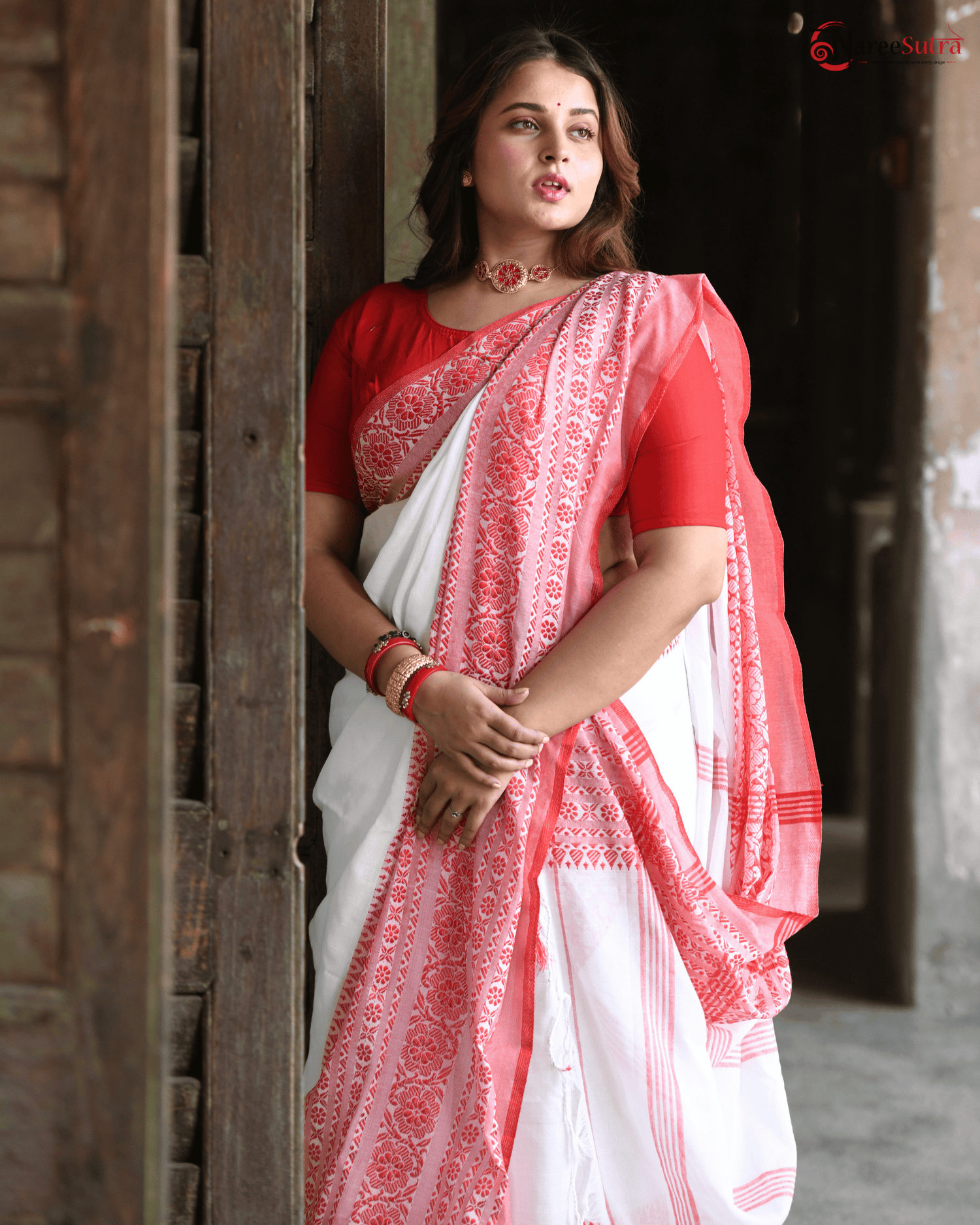 Sopne Dakha Rajkonnye (Cotton SAREE)