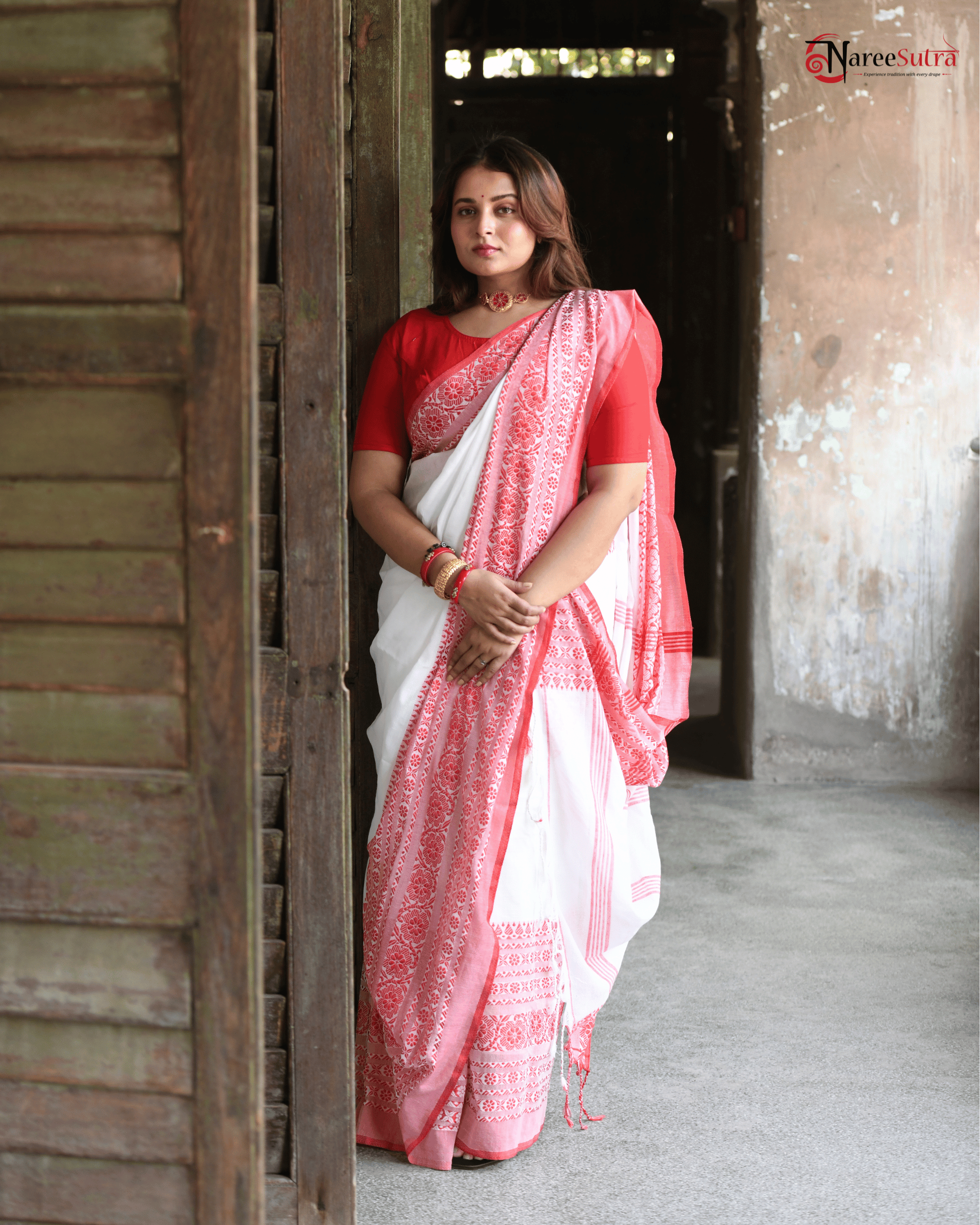 Sopne Dakha Rajkonnye (Cotton SAREE)