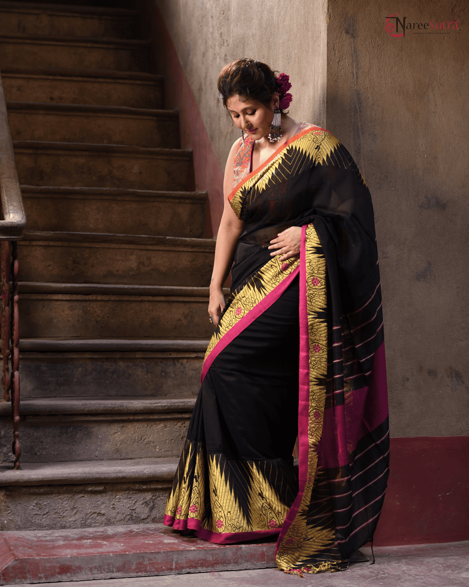 Surjo More Laaje (Cotton SAREE)