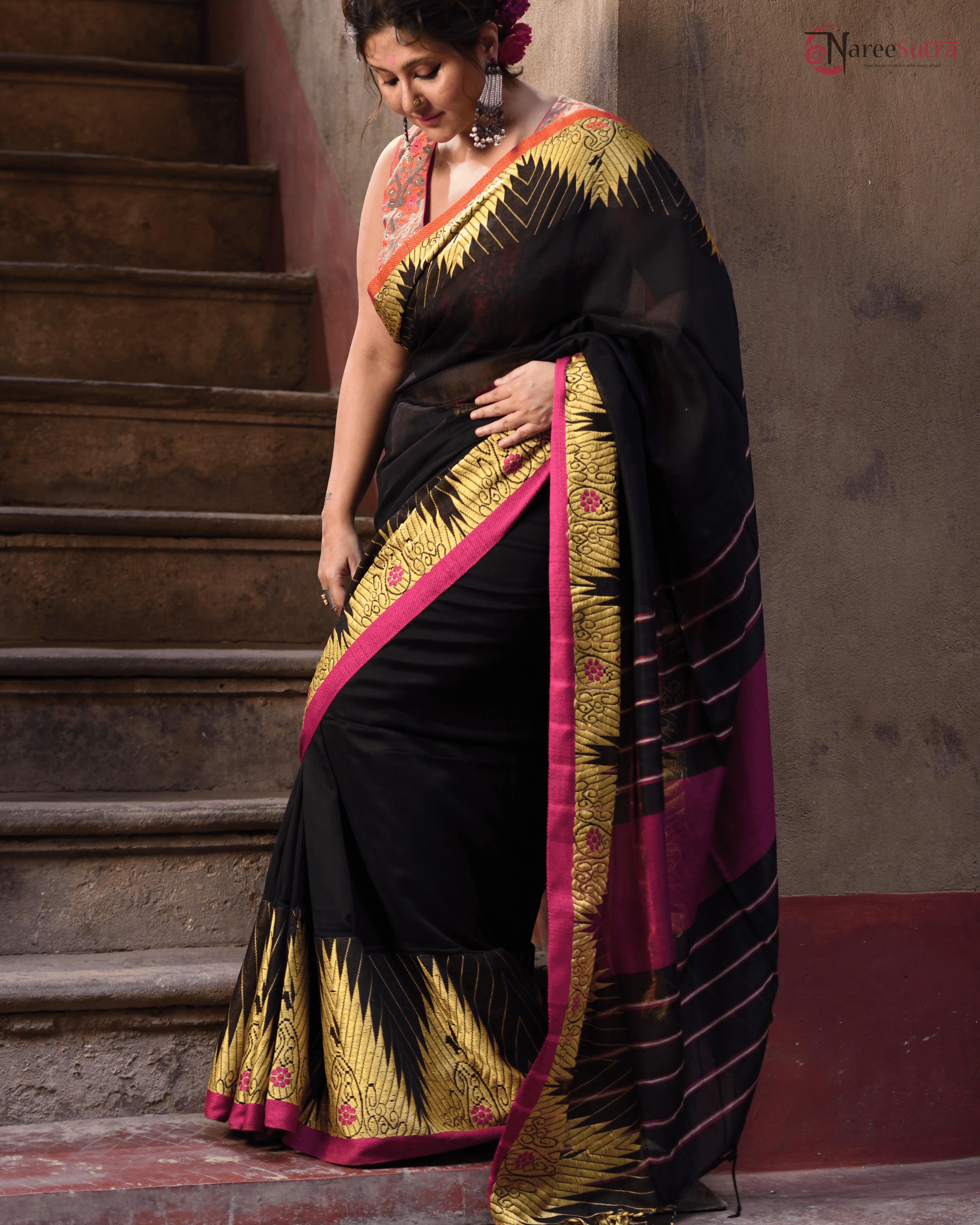 Surjo More Laaje (Cotton SAREE)